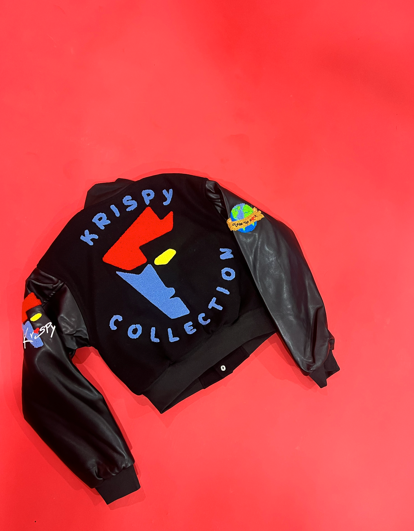 Krispy Women's Letterman Jacket
