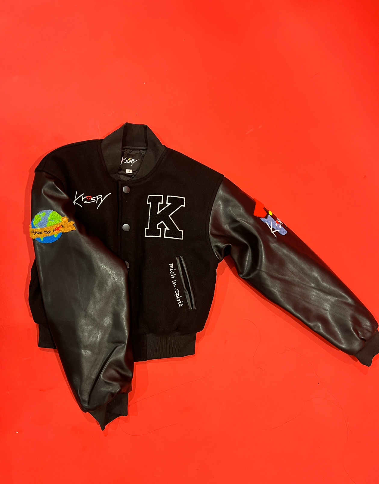 Krispy Women's Letterman Jacket